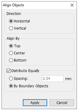 align objects