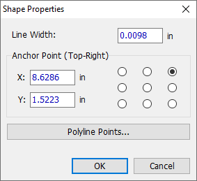 Properties Polyline CE