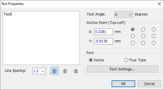 Text Properties CE