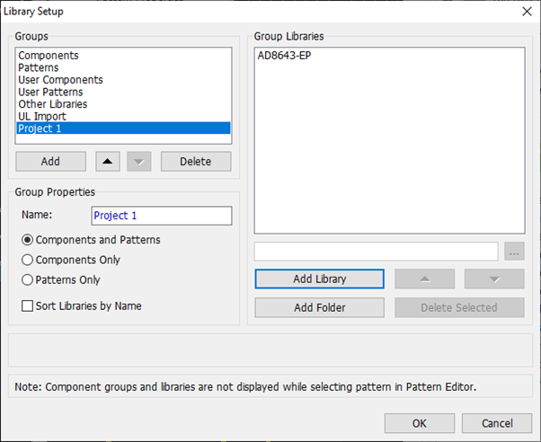 Library Setup