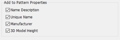 PatGen - add to pattern properties