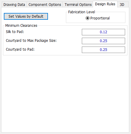 PatGen - Axial Design Rules