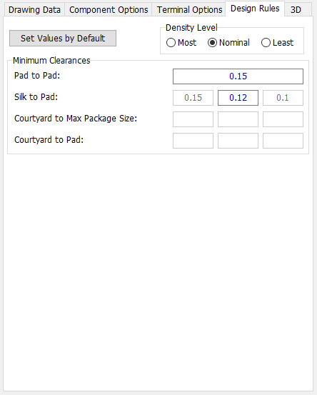 PatGen - QFP Design Rules