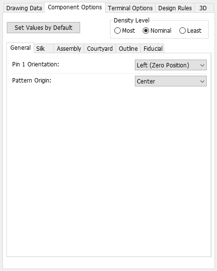 PatGen - SOIC Component Options