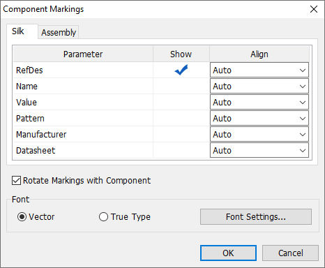 Component Markings 4.1