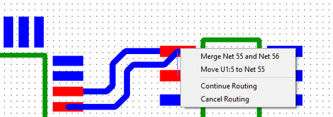 Merge menu