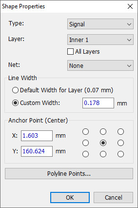 Properties - Polyline