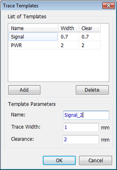 trace temp