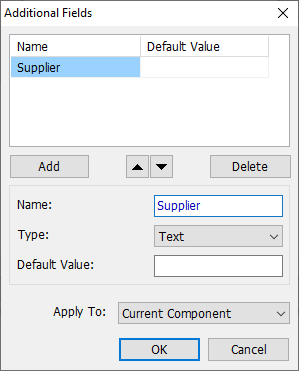 Additional fields