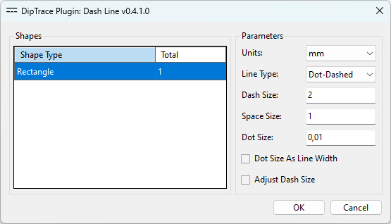dash line plug-in