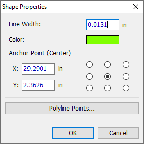 Properties Plyline