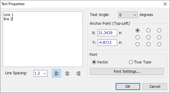 Text Properties